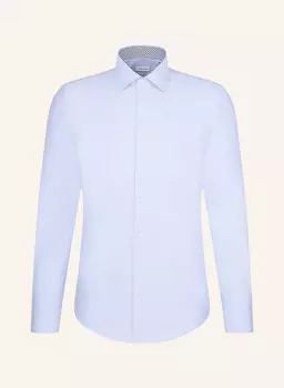 Спортивная рубашка облегающего кроя Seidensticker, голубой