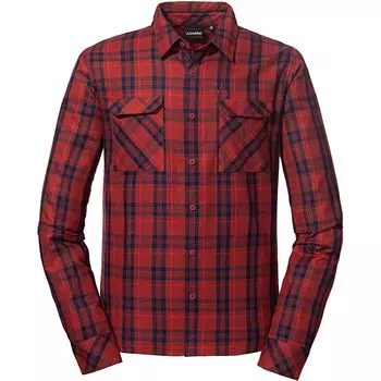 Спортивная рубашка обычного кроя на пуговицах Schffel Roslyn, цвет Fire red