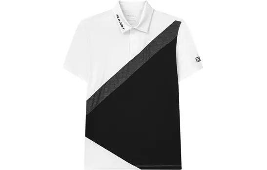 Спортивная рубашка поло мужская белая Fila, цвет Jade White