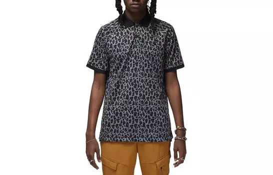 Спортивная рубашка поло мужская серая Jordan, серый