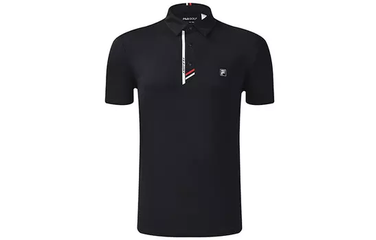 Спортивная рубашка поло мужская темно-синяя Fila, цвет Legend Blue