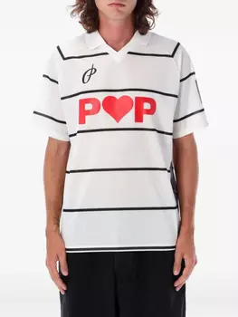 Спортивная рубашка поло Pop Trading Company, белый