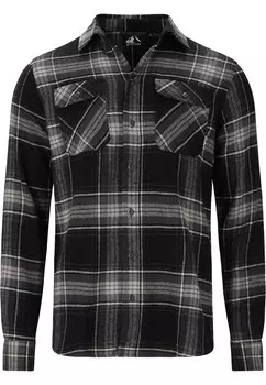 Спортивная рубашка приталенного кроя на пуговицах Whistler Jamba, черный