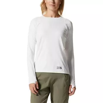 Спортивная рубашка с длинным рукавом Crater Lake Long Sleeve женская - серая MOUNTAIN HARDWEAR, цвет grau