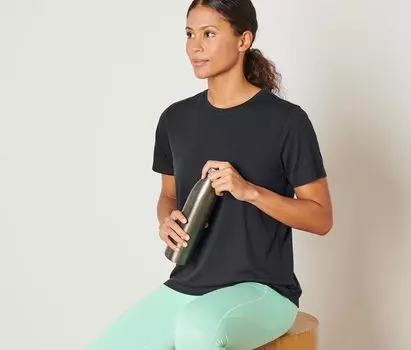 Спортивная рубашка Tchibo, антрацит