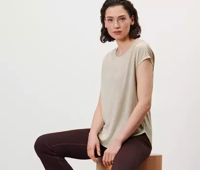 Спортивная рубашка Tchibo, бежевый