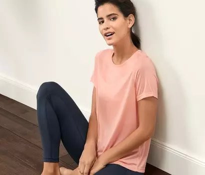 Спортивная рубашка Tchibo, коралл