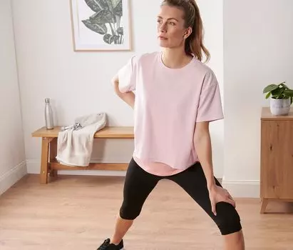 Спортивная рубашка Tchibo, роза