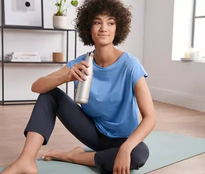 Спортивная рубашка Tchibo, синий