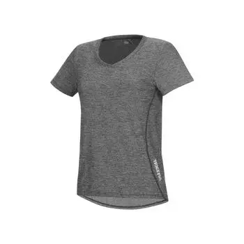 Спортивная рубашка TRIGEMA меланжевого цвета, черный