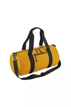 Спортивная сумка Barrel из переработанного материала Bagbase, желтый