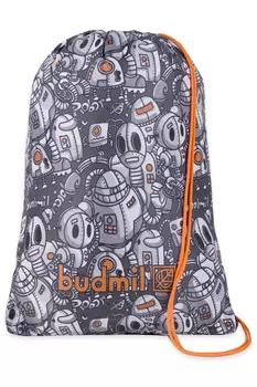 Спортивная сумка Budmil, серый/оранжевый