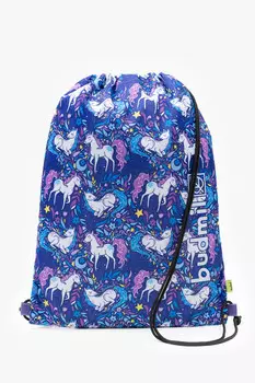 Спортивная сумка Budmil, синий/фиолетовый