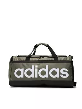 Спортивная сумка Essentials Linear Duffel Bag Medium adidas, зеленый