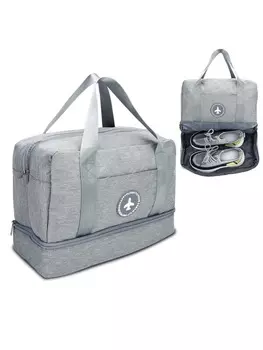 Спортивная сумка Intirilife, серый