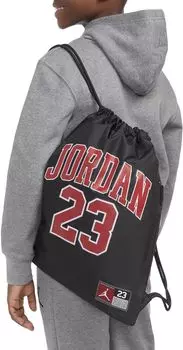 Спортивная сумка Jordan из джерси, черный