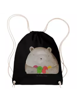 Спортивная сумка Mr & Mrs Panda Sportbeutel Br Gefhl ohne Spruch, черный