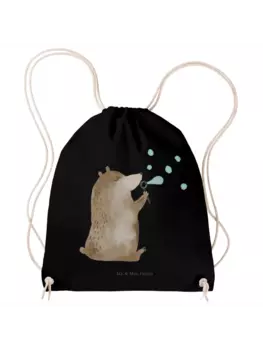 Спортивная сумка Mr & Mrs Panda Sportbeutel Br Seifenblasen ohne Spruch, черный