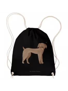 Спортивная сумка Mr & Mrs Panda Sportbeutel Hund Dogge ohne Spruch, черный