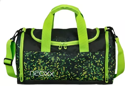 Спортивная сумка Neoxx "Чемпион, пиксель в моей голове", изготовленная из переработанных ПЭТ-бутылок, цвет Pi X El My Mind