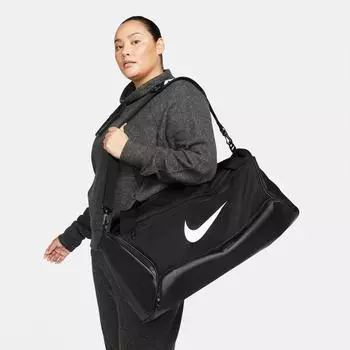 Спортивная сумка Nike Brasilia 9.5 для тренировок, черный