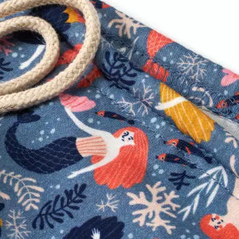 Спортивная сумка с подводным рисунком синяя ок. 32 х 40 см 1 шт. ALANA