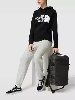 Спортивная сумка с принтом этикетки, модель «BASE CAMP DUFFEL XS» The North Face, черный