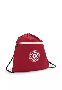 Спортивная сумка с завязками Kipling, красный