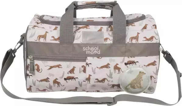 Спортивная сумка SCHOOL-MOOD "Nordic Collection, Leopard", цвет Leopard