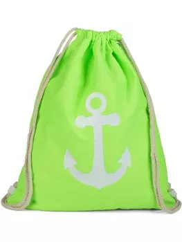 Спортивная сумка styleBREAKER, цвет neongrn/wei