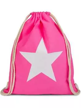 Спортивная сумка styleBREAKER, цвет neonpink/wei