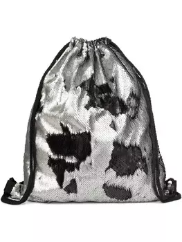 Спортивная сумка styleBREAKER, цвет silber/schwarz