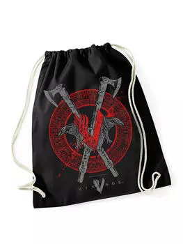 Спортивная сумка Vikings, черный
