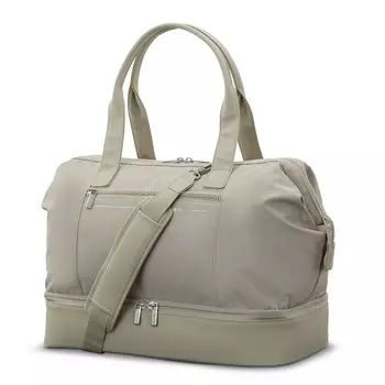 Спортивная сумка Weekender с откидным дном Samsonite Betterthan Basics, цвет Limestone