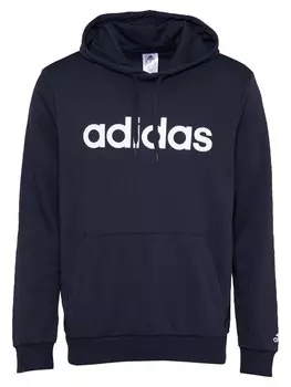 Спортивная толстовка Adidas Essentials French Terry Linear Logo, ночной синий