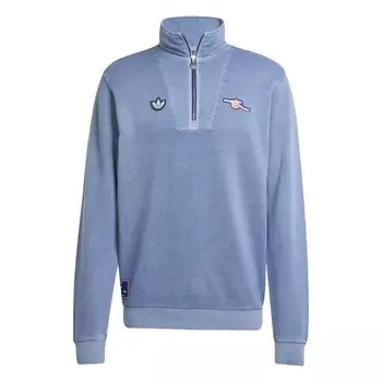 Спортивная толстовка ADIDAS ORIGINALS Arsenal Terrace Icons, цвет Sky blue/Dark blue