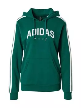 Спортивная толстовка ADIDAS SPORTSWEAR, зеленый