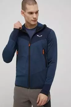 Спортивная толстовка Agner Hybrid Salewa, темно-синий