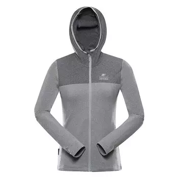 Спортивная толстовка Alpine Pro Fanca full zip, серый