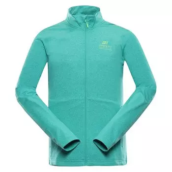 Спортивная толстовка Alpine Pro Fraseb full zip, зеленый