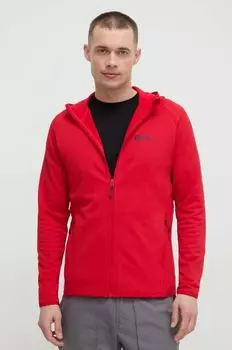 Спортивная толстовка Baiselberg Jack Wolfskin, красный
