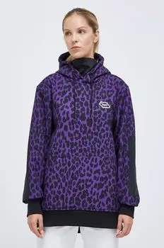 Спортивная толстовка Colorwear Est 2010 Colourwear, фиолетовый