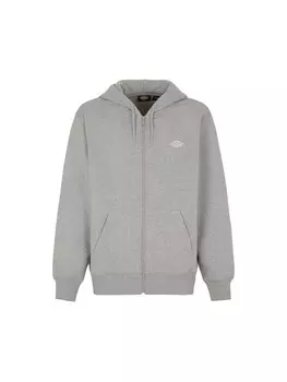 Спортивная толстовка DICKIES Zip-Up Hoodie SUMMERDALE, цвет mottled grey