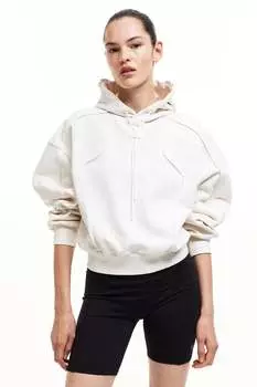 Спортивная толстовка drymove с окантовкой H&M, бежевый