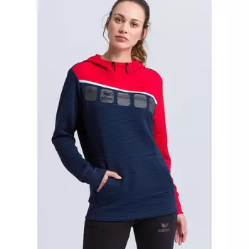 Спортивная толстовка Erima, цвет baltikblau/navyblau/rot