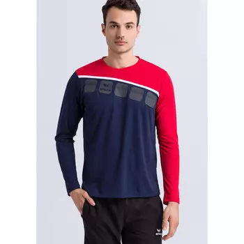 Спортивная толстовка Erima, цвет baltikblau/navyblau/schwarz