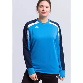 Спортивная толстовка Erima, цвет karibikblau/lupinenblau/weiss