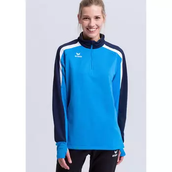 Спортивная толстовка Erima, цвет karibikblau/weiss/weiss