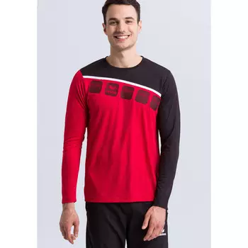 Спортивная толстовка Erima, цвет rot/rot/schwarz