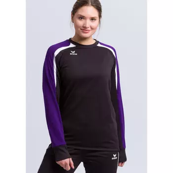 Спортивная толстовка Erima, цвет schwarz/schwarz/violett